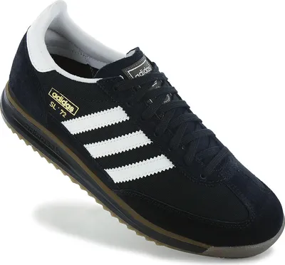 Zdjęcie produktu dla adidas Originals SL72 RS – męskie trampki, kolor czarny, JR8771, rozmiar 44 2/3 (EU), 10 (UK)