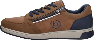 Image de Bugatti Veterschoen Laag  Veterschoenen Laag - Cognac - Maat 44