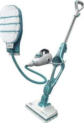 Produktbild von Dampfbesen mit Handdampfreiniger BLACK+DECKER FSMH1351SM-QS, 1300W, 500 ml Tank, 15s Aufheizzeit, 10 Zubehörteile