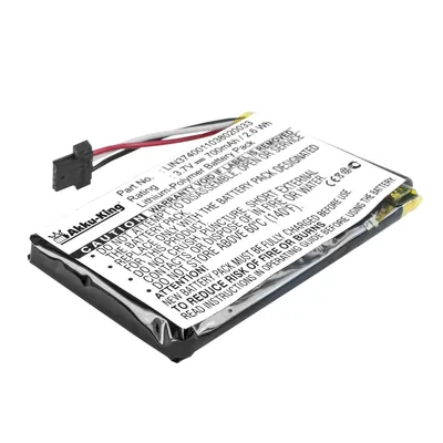 Produktbild von Akku kompatibel mit Navigon LIN3740011038020033 - Li-Polymer 700mAh - für 20 Easy, 20 Plus