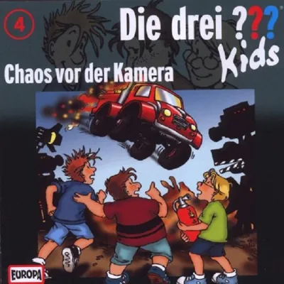 Obrázok produktu pre CD Die drei ??? Kids 04 - Chaos pred kamerou