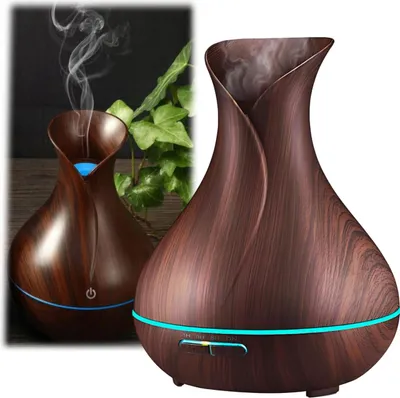 Image de Humidificateur, diffuseur d'huiles essentielles, lampe LED, évaporation