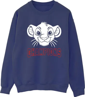 Produktbild von Disney - "The Lion King Champion" Sweatshirt für Damen BI22334 (XL) (Marineblau)