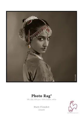 Produktbild von Hahnemühle Photo Rag® FineArt Inkjet-Photo Cards - 308 g/m² - 10 x 15 cm - 30 Blatt