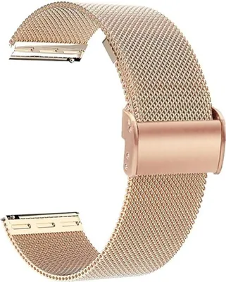 Produktbild von Uhrenarmband, Ersatz Edelstahl Metallgitterband,