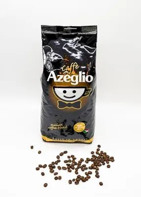 Obrázek produktu pro Caffè Haiti Roma, káva Azeglio, balení 1 kg, ručně pražená, italská kvalita, pro intenzivní a krémovou espreso