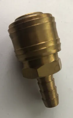 Produktbild von Druckluft-Steckkupplung DN 7,2 - Schlauchtülle - Steckkupplung 3/8" - 10 mm