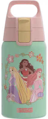 Kinder-Trinkflasche 0,5 l Edelstahl Disney Princesses auslaufsicher BPA-frei