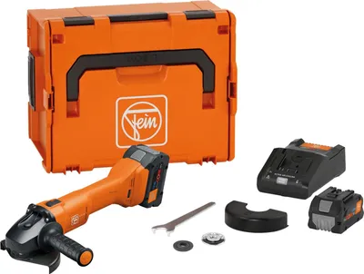 Immagine prodotto di Smerigliatrice angolare a batteria Fein Ø 125 mm CCG 18-125-12 AS Set ProCore | 71221662000