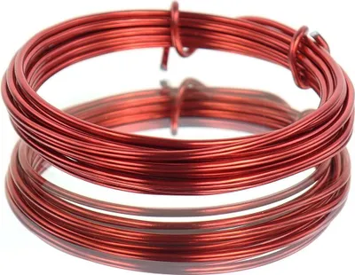 Produktbild von H & R Aluminiumdraht Rot Ø 2,0 mm 3 Meter
