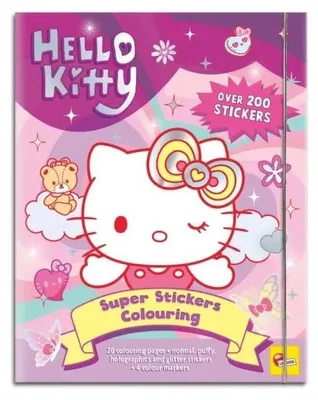 Produktbild von Hello Kitty Super Stickers Ausmalbuch In Display 12