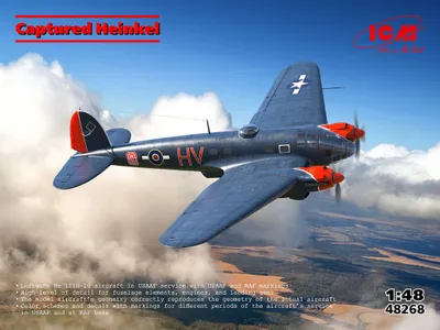 Produktbild von ICM 48268 - 1:48 'Captured Heinkel' - Neu