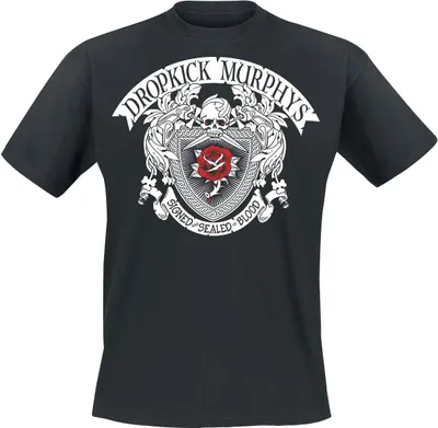 Produktbild von Dropkick Murphys T-Shirt Herren Signed and sealed in blood schwarz L