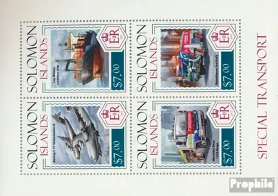Produktbild von Briefmarken Salomoninseln 2014 Mi 2407-2410 Kleinbogen (kompl. Ausg.) postfrisch Sondertransport