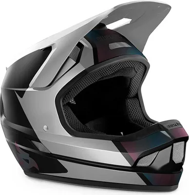 Produktbild von Fahrradhelm Bluegrass LEGIT weiß und schwarz matt, Größe L 58-60 cm