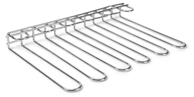 Imagen del producto de LACOR 62268: Soporte de pared para vasos, apto para montaje en techo o pared, modelo 45