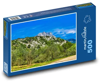 Obrázok produktu pre Puzzle 500 Krajina Provensalska vo Francúzsku - martinpuzzle