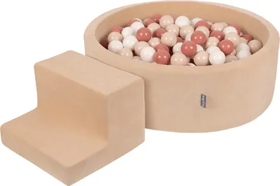 Produktbild von KiddyMoon Spielplatz Schaumstoff mit Bällebad PPZP-OK30V-122