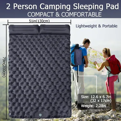 Produktbild von STUNQ® Buitenpicknickmat, opvouwbare draagbare waterdichte strandmat voor kamperen, picknicken, park en reizen