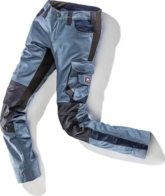 Produktbild von BULLSTAR Damenhose WORXTAR, taubenblau/marine