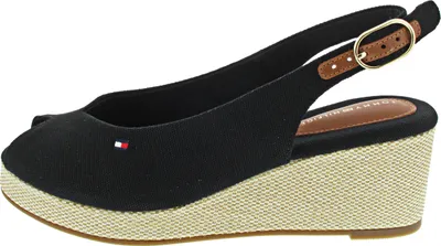 Produktbild von Tommy Hilfiger Flag Mid Wedge Espad Slin FW0FW08595BDS (39/black)