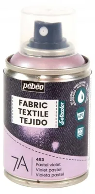 Immagine prodotto di Colore per tessuti in spray Pebeo 7A 100 ml | scegli la tonalità - 453 Pastel violet
