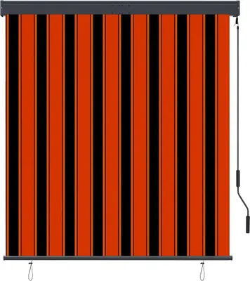 Obrázek produktu pro venkovní roleta vidaXL 140x250 cm oranžová a hnědá