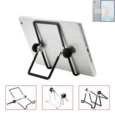 Produktbild von K-S-Trade Tablet-Ständer Tablet-Halterung Tablet-Aufsteller kompatibel mit UMIDIGI G5 Tab faltbarer Tischständer Tablet Halterung