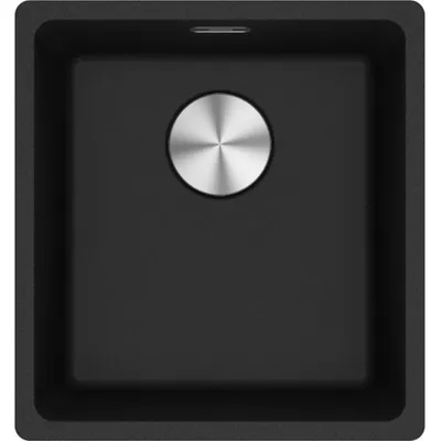 Produktbild von Franke Einbaubecken Maris MRG 210-37 Fragranit flächenbündig einbaubar, Onyx, Druckknopfventil