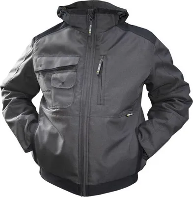 Produktbild von DASSY Winterjacke AUSTIN Gr. 4XL schwarz/anthrazit