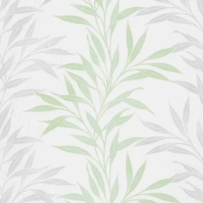 Produktbild von Strukturtapete 10093-35 Vliestapete Blumen Floral 0.53 x 10.05 m Erismann   Grün