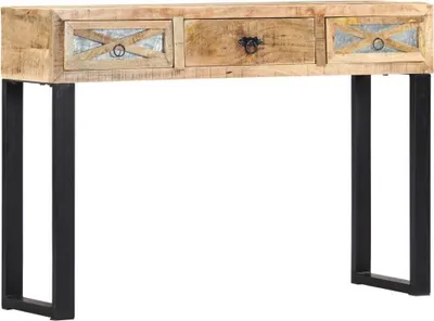 Produktbild von The Living Store Konsolentisch 110 x 30 x 76 cm Mangoholz Massiv