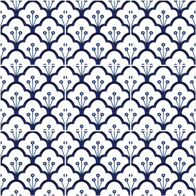 Image de Autocollants pour carrelage pour la cuisine et la salle de bains – 9 autocollants Thimeo Azulejos – 9 autocollants de 20 x 20 cm