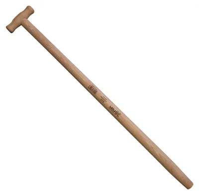 Produktbild von Garten Spatenstiel gerade T-Griff, 900 mm, Beige, 90 x 9 x 3,6 cm