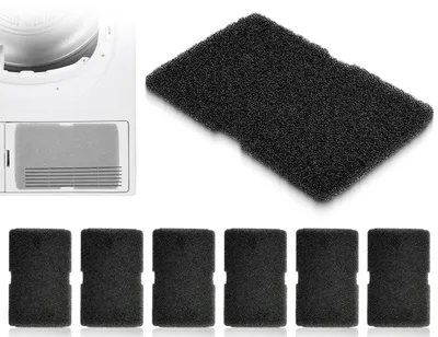 Immagine prodotto di 6 essiccatori a filtro, ricambi, filtro a spugna 240 x 155 x 10 mm