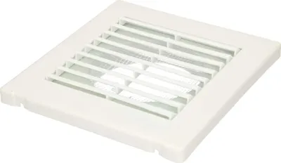 Obrázek produktu pro KOTARBAU® Větrací mřížka Ř 100 mm Bílý ABS Odsávací ventilace Kulatá nacvakávací síťka proti hmyzu Větrací mřížka Koupelna WC Kuchyně
