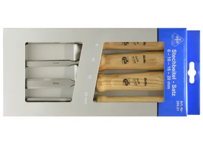 Produktbild von HaWe 266.01 Stechbeitel-Satz 'Impex' 4-teilig