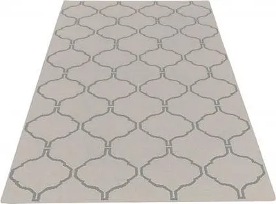 Productafbeelding van Kelim tapijt, kleur beige (155x240 cm)