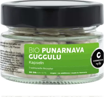Produktbild von Cosmoveda -  Punarnava Guggulu Kapseln - 80 Stück