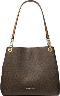 Immagine prodotto di Borsa A Tracolla Del Marchio Michael Kors Del Modello Kensington Lg Shldr Tote Marrone