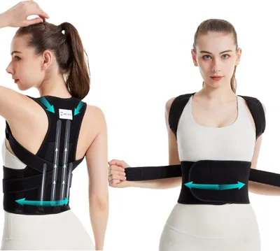 Immagine prodotto di PAHOM Correttore posturale Cintura correttiva unisex Traspirante M