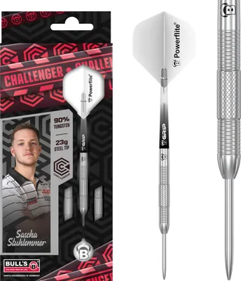 Produktbild von BULL'S Challenger Steel Dart S.Stuhlemmer - 23g -- 1 Satz