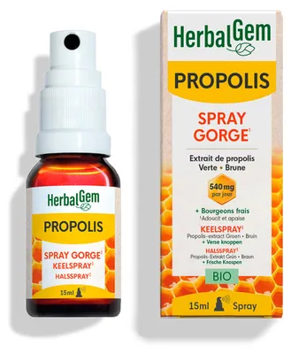 Produktbild von Herbalgem - Spray Propolis (Große Flasche) - - 15 ml