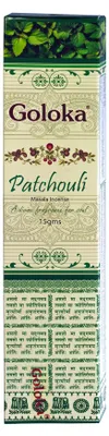 Produktbild von Goloka Räucherstäbchen "Patchouli" 15gr.