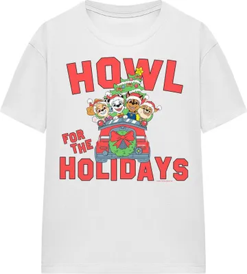 Produktbild von Paw Patrol - "Howl For The Christmas Holidays" T-Shirt für Herren/Damen Uni TV15876 (XXL) (Weiß)