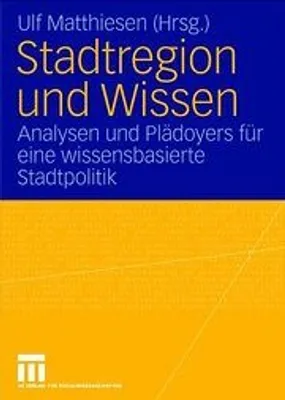 Produktbild von Stadtregion und Wissen