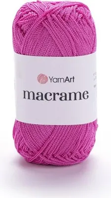 Zdjęcie produktu dla Sznurek poliestrowy YarnArt Macrame 1.5 mm 140 / fuksja