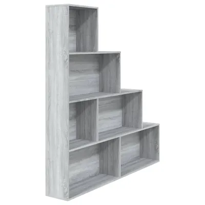 Produktbild von vidaXL Bücherregal Grau Sonoma 155x24x160 cm