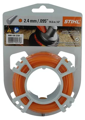 Zdjęcie produktu dla Nici do kosiarki Stihl, średnica ok. 2,4 mm, długość 15,2 m