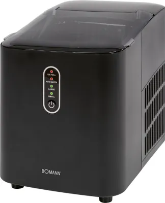 Produktbild von Bomann Eiswürfelmaschine schnelle Produktion - Eiswürfel in 10 Minuten | bis zu 10kg Eis in 24 Std. | Eiswürfel Maschine mit 2 Eiswürfelgrößen & 1,1L Wassertank | inkl. Eis-Schaufel | EWB 6068 CB